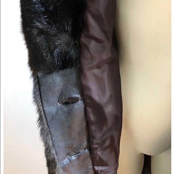 Vintage Saks Fifth Full Length Mink Coat - Picture 4 of 9